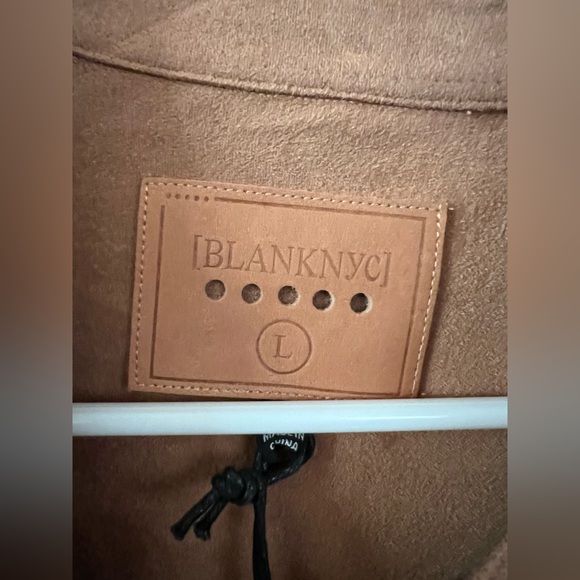 🤎 NWT! Blank NYC Faux Suede Shacket Retail $98 - Picture 6 of 9